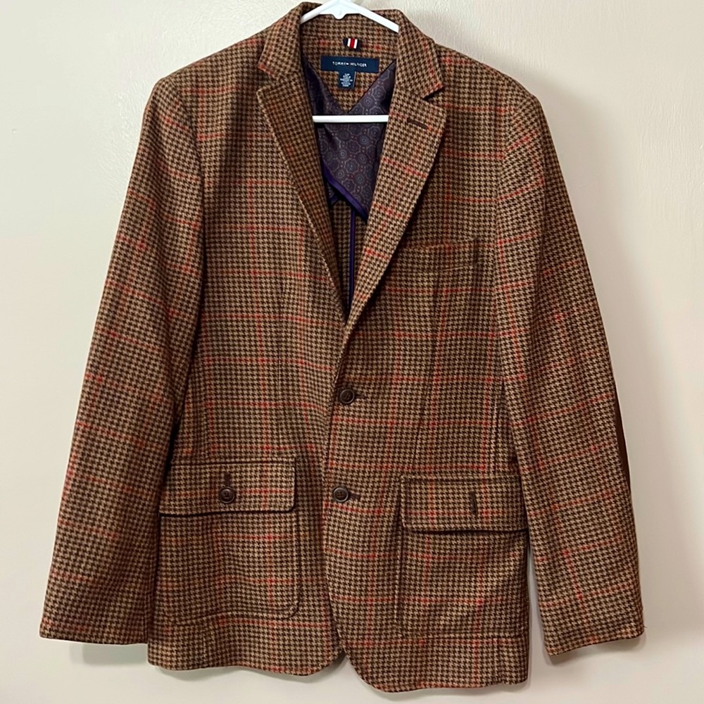 Vintage Tommy Hilfiger wool blend small blazer jacket